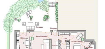 2 Zimmer Wohnung mit Terrasse zu vermieten In Bad Endbach