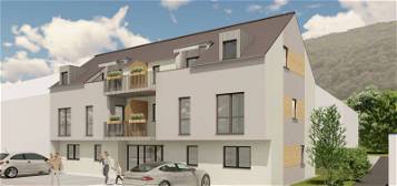 Trier-Biewer - Moderne Neubau-Eigentumswohnung ca. 59 m2 mit barrierefreiem Zugang, Balkon, Aufzug, Baubeginn 2024