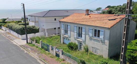 VAUX-SUR-MER, 100m PLAGE, VUE MER, EMPLACEMENT EXCEPTIONNEL, MAISON A RENOVER