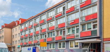 Vermietete 1-Zimmer Wohnung mit eigenem Stellplatz in Hannover Linden-Nord