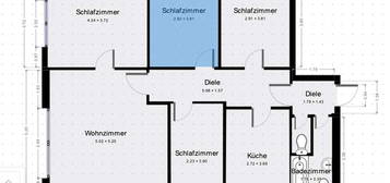 5 ZKB Wohnung mit Garten in Altenkirchen-Honneroth zu vermieten.