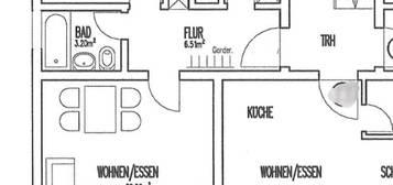 Zwei Zimmer Wohnung in Plochingen