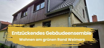 Einfamilienhaus mit mediterranem Flair am grünen Rand Weimars