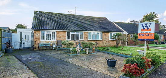 Semi-detached bungalow for sale in Barons Mead, Pagham, Bognor Regis PO21