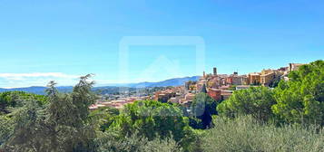 GRASSE Appartement 2 pièces avec 2 terrasses, double garage et cave - VUE MER