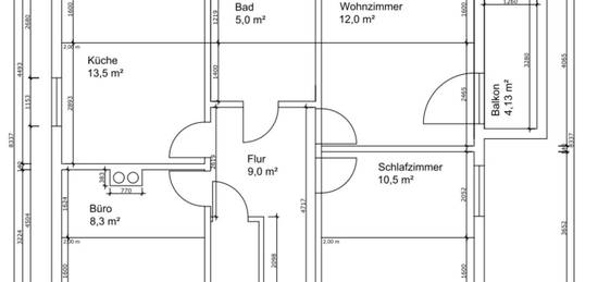 Dachgeschoßwohnung im Herzen von Apen