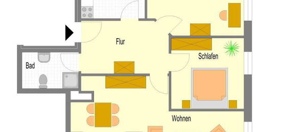 Schöne 3 Zimmerwohnung