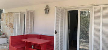 Petit 2p meublé 38m2 dans villa nice ouest terrasse et parking privé