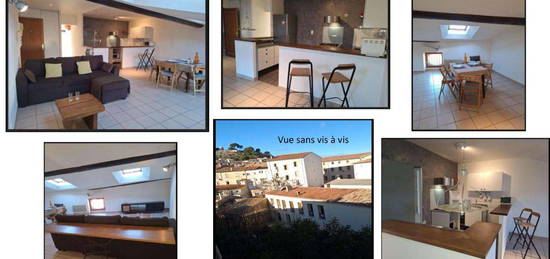 T3 - env 60:75 m2 - 3/3 etage sans ascenceur - clermont l herault montpellier sud france