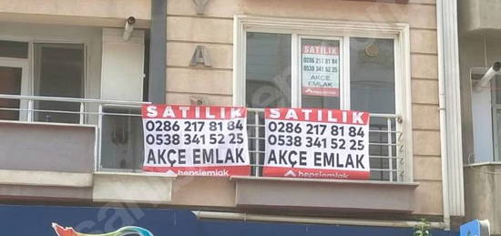 ÇANAKKALE BİGA İNÖNÜ CADDESİNDE SATILIK 3+1 DAİRE EBVYN BANYOLU