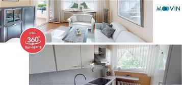 **Voll möblierte 2-Zimmer-Wohnung mit Balkon und Einbauküche im Berliner Süden**