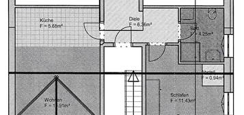 Charmante 2-Zimmer-Wohnung mit Dachterrasse