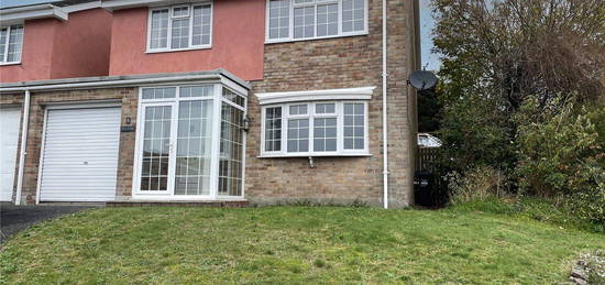 Link-detached house to rent in Hounster Drive, Millbrook, Cornwall PL10