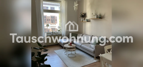 Tauschwohnung: Altbau-2-Zimmer Wohnung in der Nähe vom Schweizer Platz