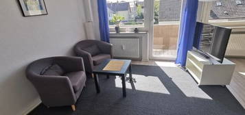 1-Zimmerwohnung inkl. Parkplatz, kostenloses Internet, TV, Küchenzeile, Dusche/WC und Balkon