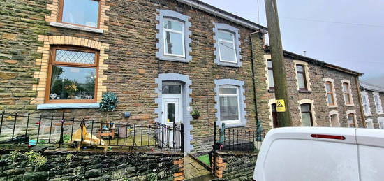 Terraced house for sale in Brookland Terrace, Nantymoel, Bridgend County. CF32