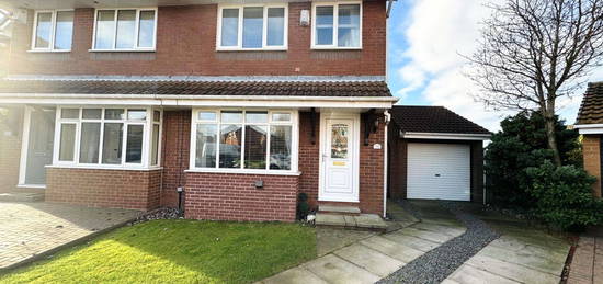 Semi-detached house for sale in Bewley Grove, Peterlee, Oakerside, Peterlee SR8