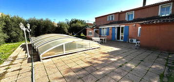 ISTRES - Maison Type 4 de 92 M2 + un studio de 46 M2 sur une parcelle de 1270 m2 avec piscine