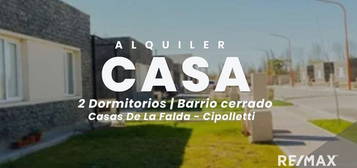 Alquiler Casa Dos Dormitorios B° Casas De La Falda