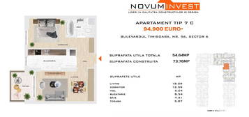 Apartament 2 camere, Metrou Gorjului Comision 0%