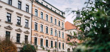 Gohlis I neu saniert I 2 Zimmer I Wohnküche mit Einbauküche I Balkon