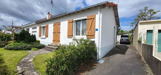 Maison Nantes Boissière / St Dominique - Plain pied 3 chambre 80 m2 avec garage indépendant - Terrain environ 400 m² - Tramway Ligne 2.