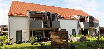 Charmante 2-Zimmer-Maisonette-Wohnung mit EBK und Loggia in Haimhausen/Westerndorf zu vermieten