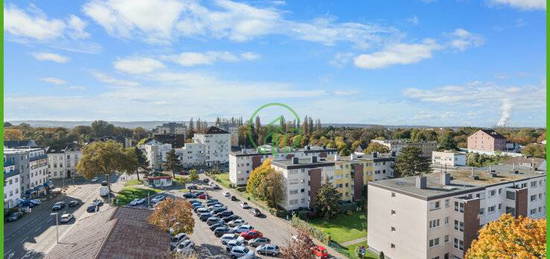 # DÜREN # Mit Ausblick! Modernisierte 3-Zimmer-Wohnung mit Balkon im 7.OG, ca. 75 m², Tivolistraße.