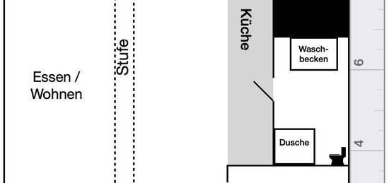 4 Raum-Wohnung in Stralsunder Altstadt