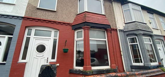 Terraced house for sale in Stuart Road, Waterloo, Liverpool L22