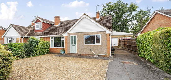 Semi-detached bungalow for sale in Hall Farm Crescent, Yateley, Hampshire GU46