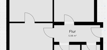 3-Zimmer Wohnung mit Einbauküche in Klietznick