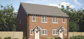 Terraced house for sale in "The Cooper" at North Fields, Sturminster Newton DT10