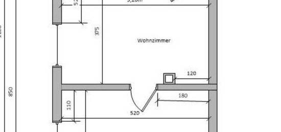 2 Zi. EG.-Wohnung im 2-Familienhaus ab Dezember zu vermieten