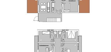 140m² 6 RWG mit Terrassen direkt an der Oder  mieten statt bauen