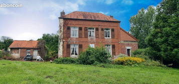 WAVRANS SUR L'AA, jolie bâtisse de plus de 100m², sur un terrain d’environ 1400m