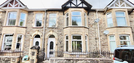 Terraced house for sale in Caradoc Street, Cwmcarn NP11