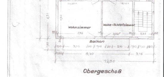 3 Zimmerwohnung mit Balkon in Lohnde