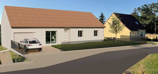 Maison neuve plain-pied 104 m² sur terrain de 680 m² - Vente possible terrain seul + permis ou en VEFA