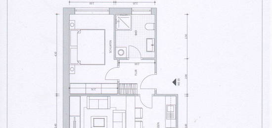 Sanierte 2-Raumwohnung in Greiz mit Terrasse und Einbauküche