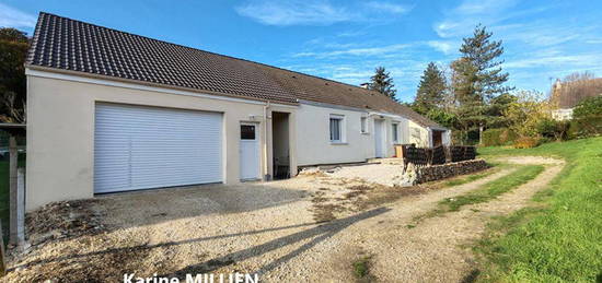 SAINT GERMAIN SUR AVRE 27320 - Maison individuelle de plain-pied - 3 chambres - 2 garages - Abris de jardin - Terrain - 218000  HAI