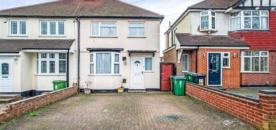 Semi-detached house to rent in North Approach, Watford, Hertfordshire WD25