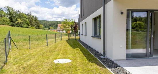 Freundliche Gartenwohnung mit 91m² Wohnfläche, großer Terrasse mit Grünblick un…