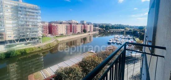 Appartement 2 chambres avec vue exceptionnelle sur la Sarthe + Garage en location