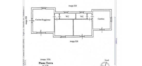 Villa all'asta in via Montecolo s.n.c