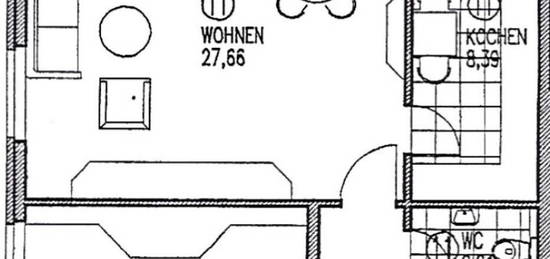 Stilvolle, gepflegte 3-Zimmer-City-Wohnung mit Balkon und Aufzug