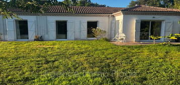 Villa de plain-pied  à vendre, 6 pièces, 4 chambres, 134 m²