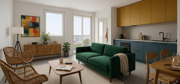Appartement  à vendre, 2 pièces, 1 chambre, 45 m²
