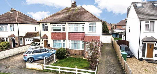 Semi-detached house for sale in Cottimore Crescent, Walton-On-Thames KT12