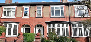 Terraced house for sale in St. Catherines Road, Withington, Manchester M20